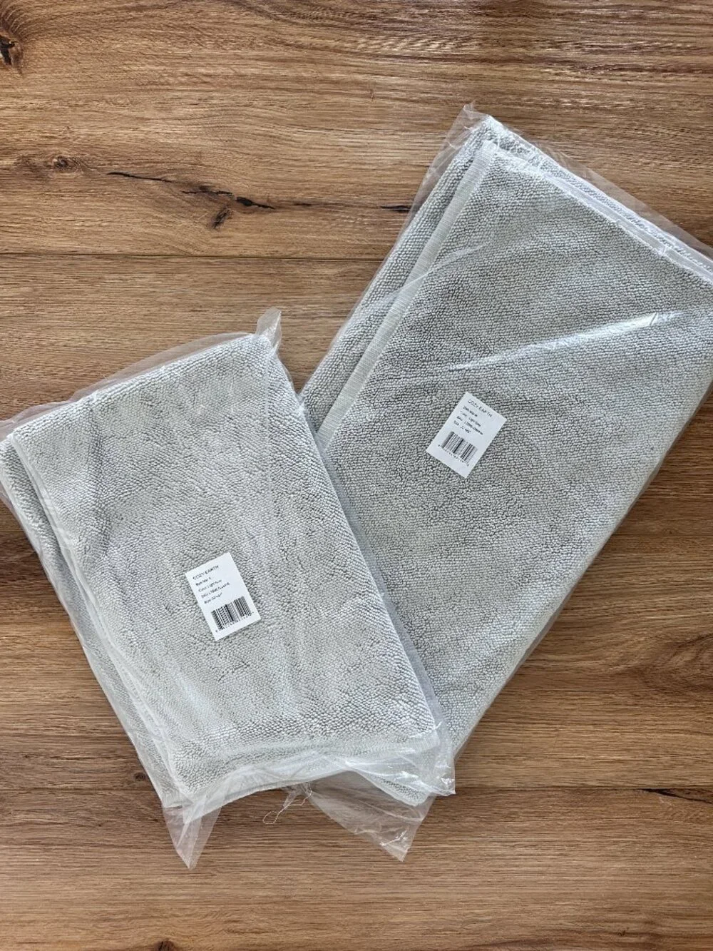 COZY EARTH Loop Terry Bath Mat Set